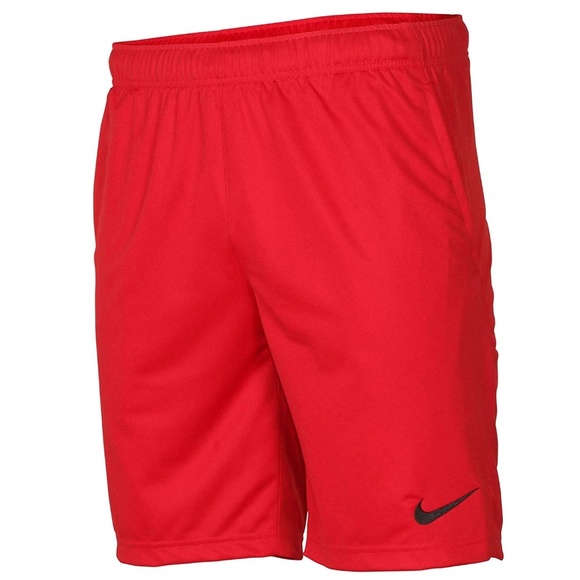 red nike dri fit shorts